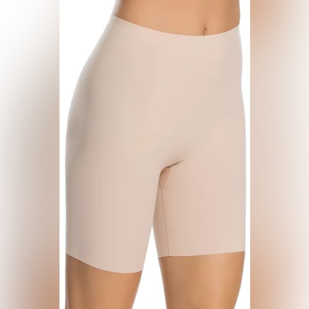 SPANX Thinstincts Mid-Thigh Shorts Compression Tummy Control Shapewear Large